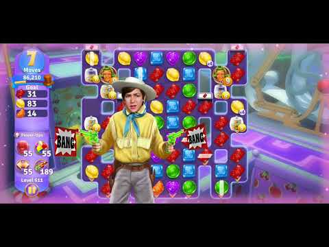 Willy Wonka's World of Candy Level 611 Complete - No Hacks (Android/IOS)