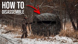 How to Properly Take Down TideWe's See-Through Ground Blind