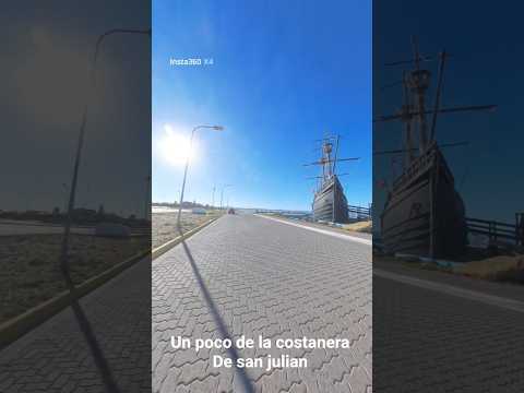 paseo por las costanera puerto san julian .