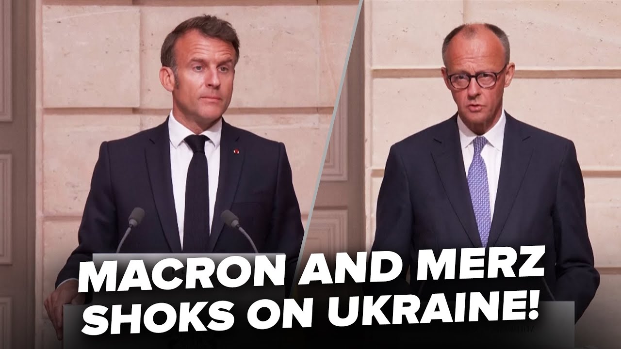 💥Macron and Merz RESPOND to Trump on Ukraine! Macron SHOCKS with Statement on Ukraine and NATO!