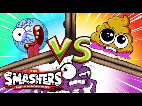 SMASHERS | Off Roach vs Eye Sore vs Baby Poo | Camp Crud - Episode 7 | Videos For Kids