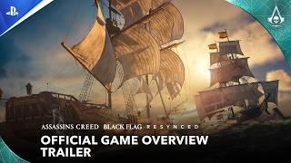 Assassin's Creed Black Flag Resynced - Bande-annonce d'aperçu du jeu - 4K | PS5