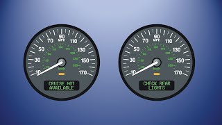 XK* Cruise Check Rear Lights/Cruise Not Available error