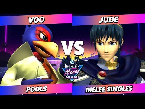 LMM Miami 2023 - Voo (Falco) Vs. Jude (Marth) Smash Melee - SSBM