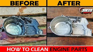 How to clean Motorcycle Engine Parts Easily and Quick Way - Bikes & More