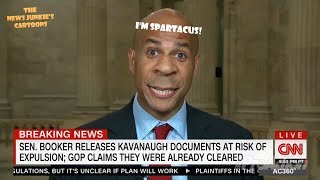 Cory Booker: &#39;I&#39;m Spartacus!&#39;