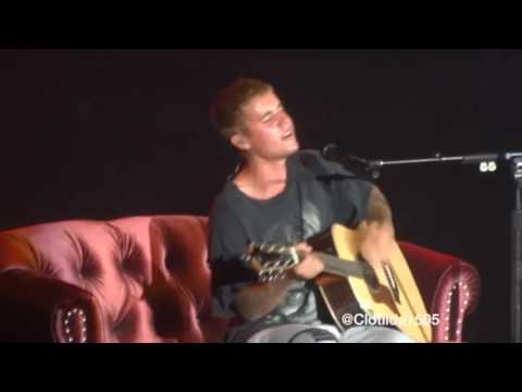 Justin Bieber I Could Sing Of Your Love Forever 20/09/2016