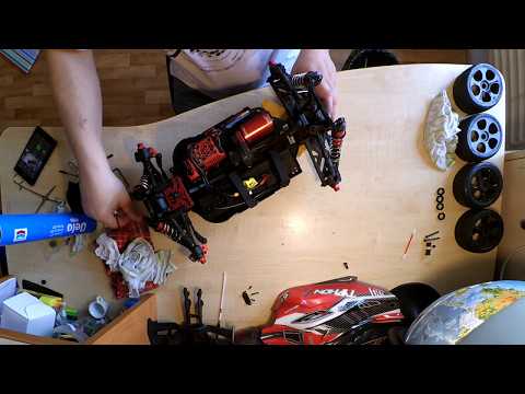 Arrma Typhon 1/8 Buggy (первая разборка и смазка)