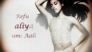 I Refuse - Aaliyah (Lyrics Onscreen)