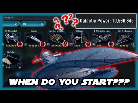 When Should You Start Farming the Leviathan in Star Wars Galaxy of Heroes???
