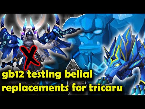 Tricaru GB12 BEST Belial Replacement! Surprising results!! - Summoners War