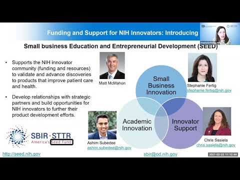 Panel: Overview of SEED Funding at NIA and NINDS