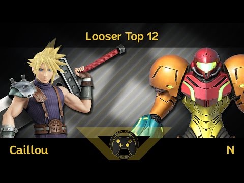 Caillou (Cloud) vs N (Samus SA,Samus) | Domilizion Arena #1 SSB4 Looser Top 12