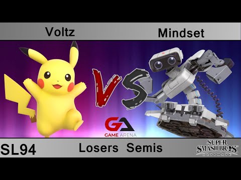 SmashLAN'd 94 - Losers Semis: Voltz (Pikachu) vs AF | GA | Mindset (ROB)