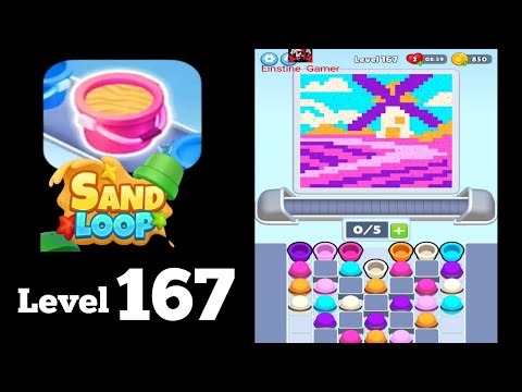 Sand Loop Level 167 Walkthrough