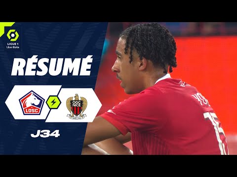 Resumen de Lille vs Nice Matchday 34