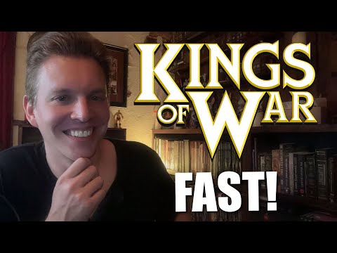 Building a Wargame Army FAST: Kings of War Getting STARTED (Warhammer Fantasy Style Tabletop Game)