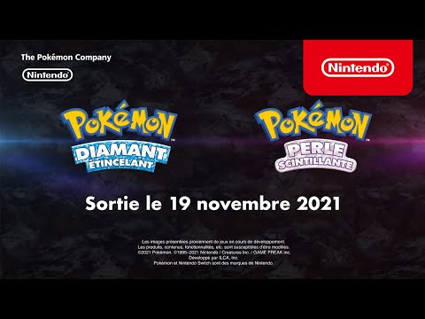 Trailer Nintendo Pokémon Diamant Étincelant et Perle Scintillante – le 19/11