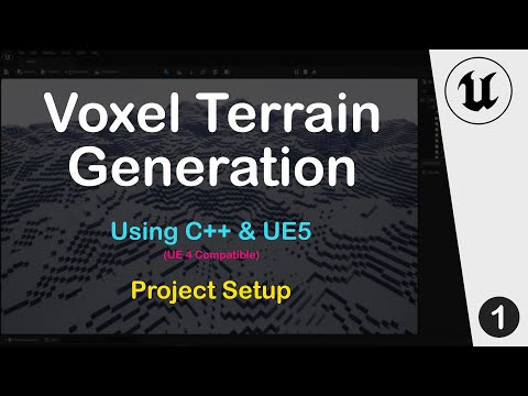 CodeBlaze - UE5 C++Tutorial - Minecraft like Voxel Terrain Generation : Part 1 Project Setup