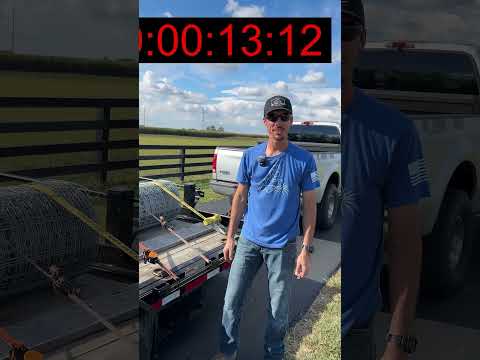 Just 13.12 seconds to tie down with a retractable ratchet strap!