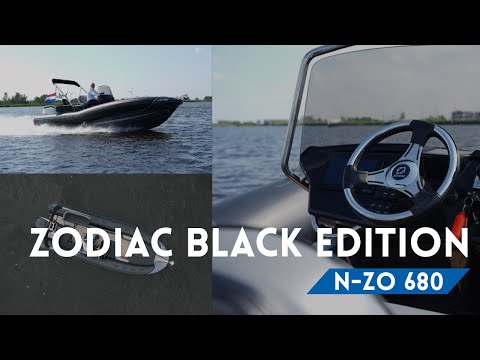 Zodiac N-ZO 680 "Black Edition" - Fully Equipped Powerboat