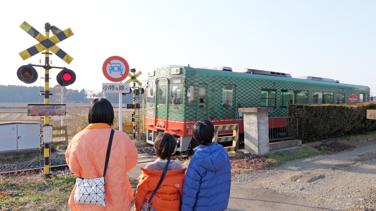 第三種 第四種踏切がある真岡鐵道の踏切めぐり