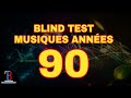 BLIND TEST MUSIQUES ANNÉES 90 DE 55 EXTRAITS