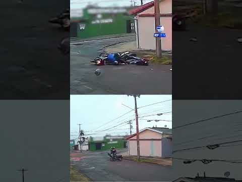 Colisão frontal entre motos deixa três feridos em Franca