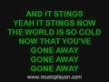 The Offspring - Gone Away (Karaoke Version) 