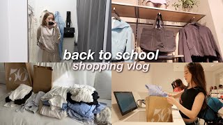 BACK TO SCHOOL SHOPPING VLOG | Clothes & Supplies Haul