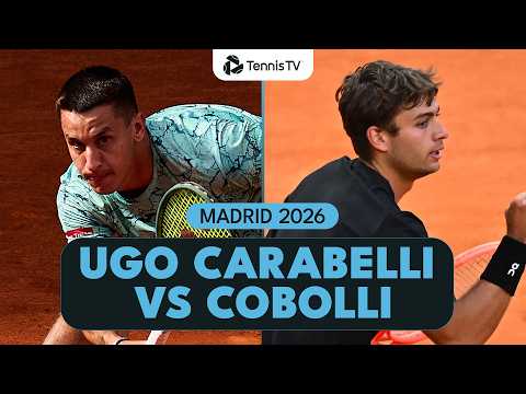 Flavio Cobolli vs Camilo Ugo Carabelli TIGHT Match | Madrid 2026 Highlights