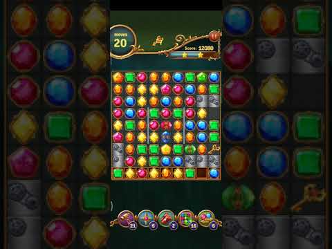 Jewel Castle 💎 🏰 Level 257 ⭐⭐ - 2021 Jewels & Gems Match 3 Legend no Booster 👑 Android Gameplay ✅