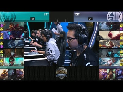 IMT vs TSM Highlights - IMMORTALS vs TEAM SOLOMID Game 3 NA LCS Playoffs - SPRING 2016 Semifinal #2