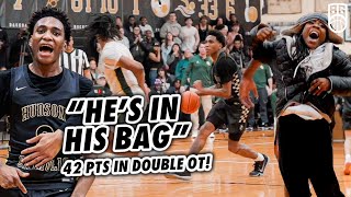 Tahaad Pettiford 42 Point DOUBLE OT Performance During Senior Year! Best Game of HS Career!