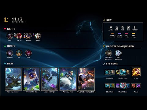 Patch 11.13 Rundown | League of Legends