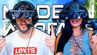 Play modern warfare with night vision goggles 