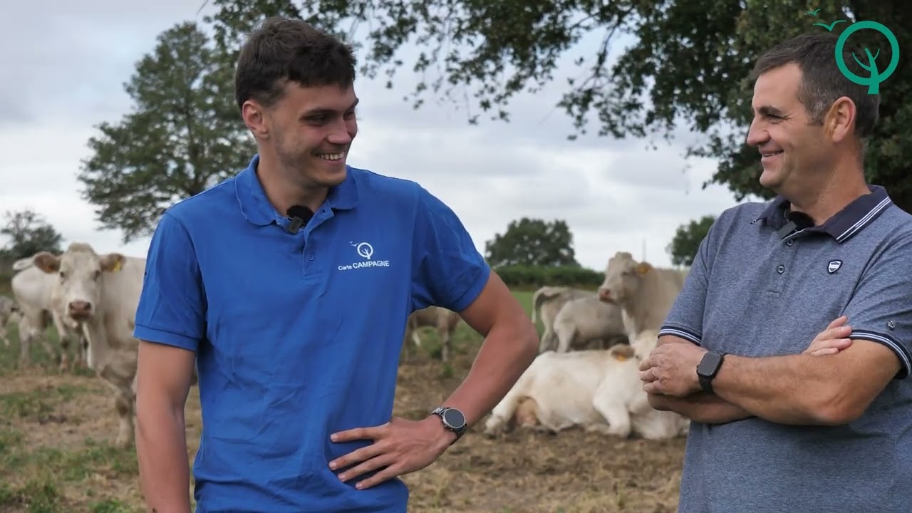 En3rgie5 à Ia découverte de la race Charolaise dans l'Allier I Marlonn sur le Tour EP 7