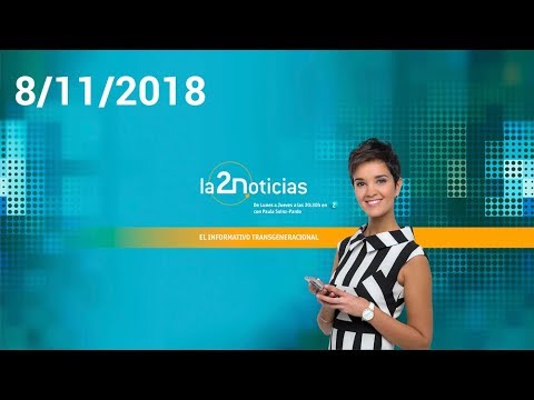 La 2 noticias, 8 de noviembre de 2018 | Informativo| La 2 de RTVE