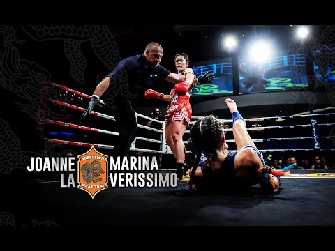 FULL FIGHT | Rebellion Muaythai 24: Joanne La vs Marina Veríssimo