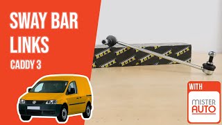 Youtube thumbnail of video "How to replace the sway bar links Caddy mk3 🚗"