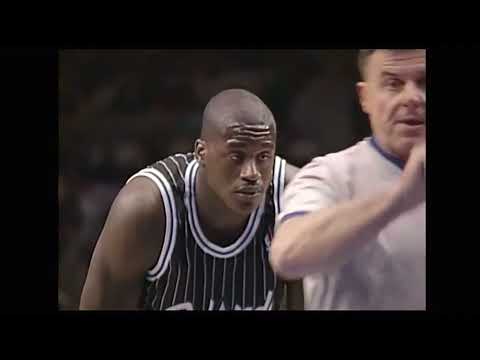 1993 NBA Orlando Magic vs New York Knicks Shaq vs Ewing