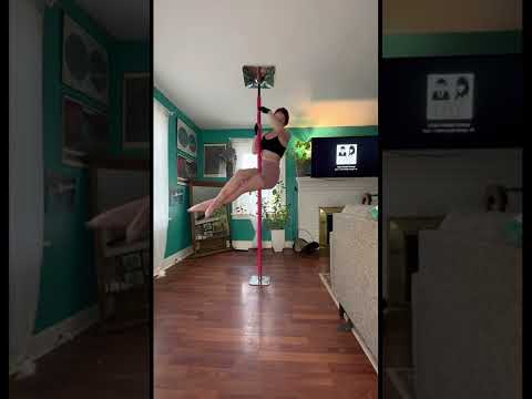 Beginner friendly pole dance routine