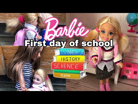 Barbie Chelsea Doll First Day of School 2021 Morning Routine (U.K.)