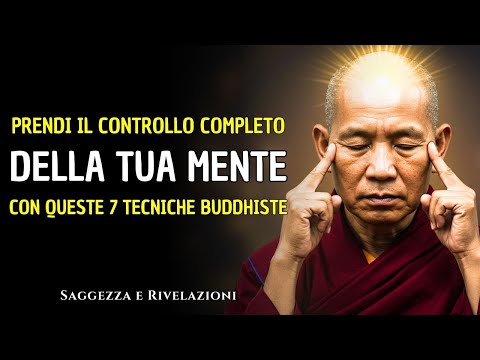 PRENDI IL CONTROLLO COMPLETO DELLA TUA MENTE Con Queste 7 Tecniche Buddiste | Buddhismo