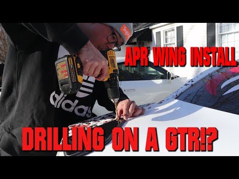 HOW TO INSTALL GTR APR WING