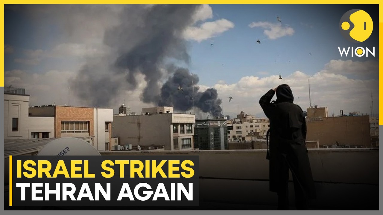 US-Iran War: Israel Launches Wave Of Strikes On Tehran Government Targets | WION
