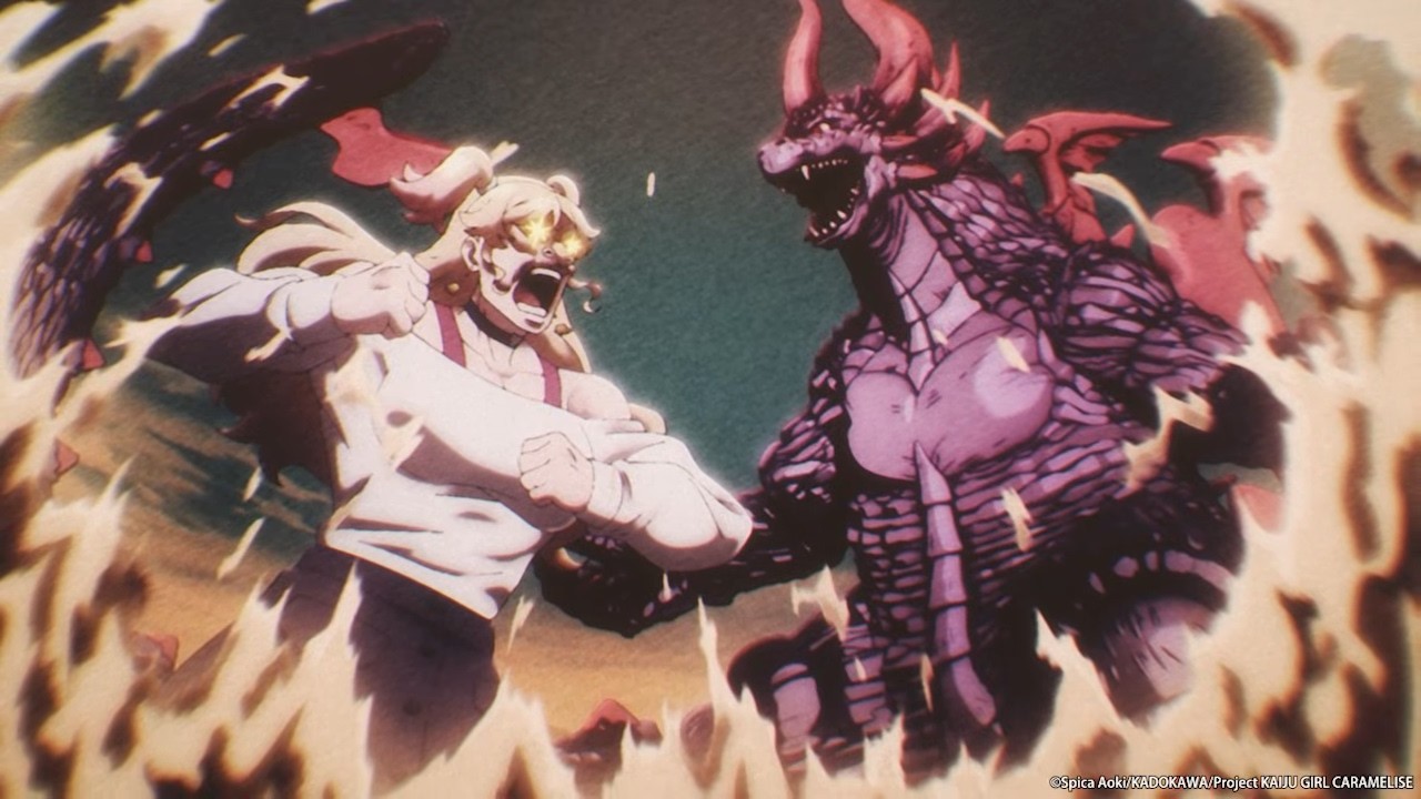 Godzilla vs. Kong《KAIJU GIRL CARAMELISE》 Anime Highlight