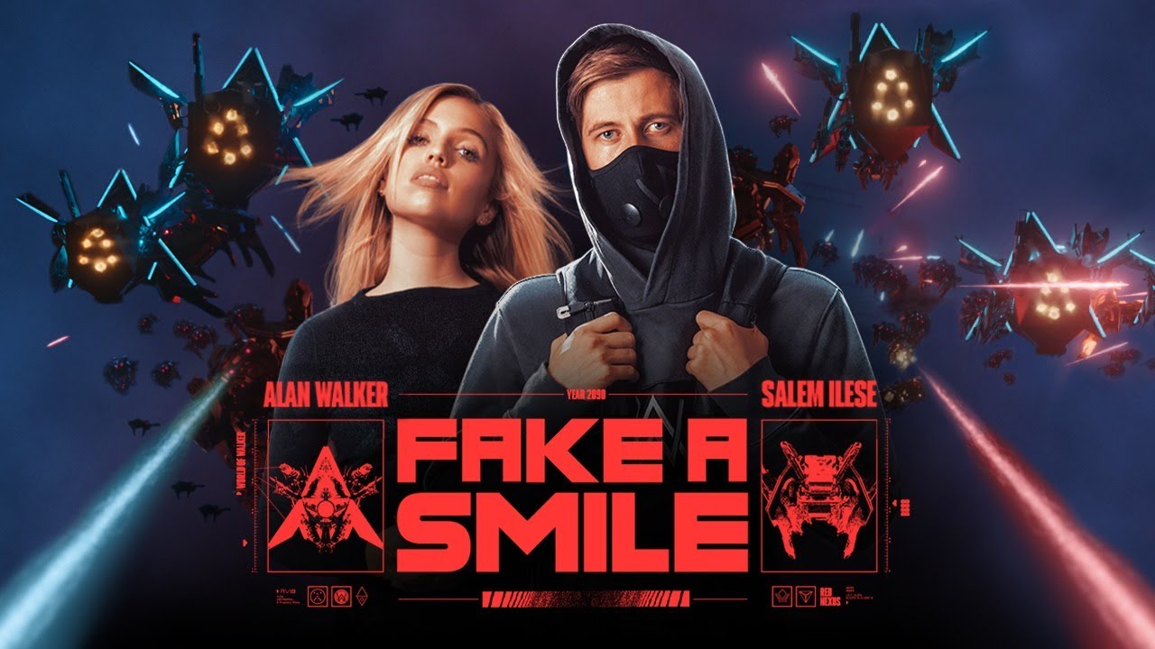 Fake A Smile Lyrics - Alan Walker x salem ilese Lyrics