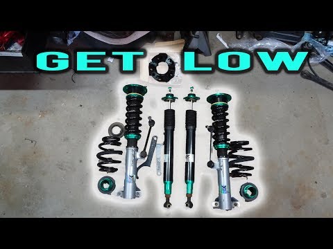 E36 M3 Coilover Install!!