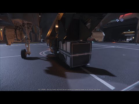 Mustang Alpha: Cargo and Personal Storage Star Citizen PTU 2023 02 26